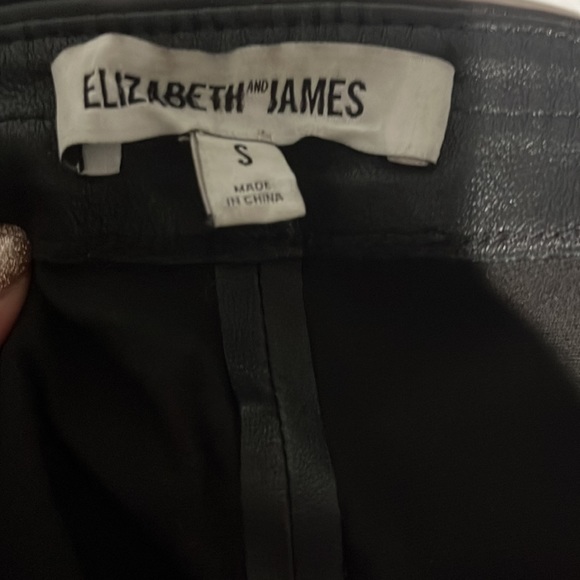 Elizabeth and James Pull on Leather Pants - Picture 5 of 5